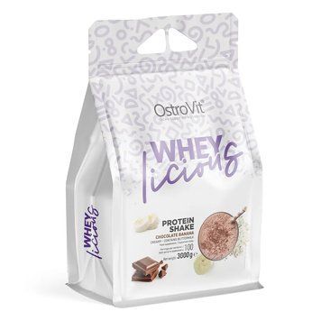 Сывороточный протеин концентрат OstroVit WHEYlicious 3000 г chocolate-banana
