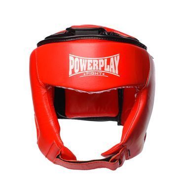 Боксерский шлем турнирный PowerPlay 3049 красный M