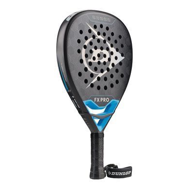 Ракетка для паделу DUNLOP FX PRO GUN METAL/CYAN/METALLIC SILVER