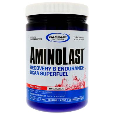 Комплекс аминокислот Gaspari Nutrition Aminolast 420 грамм Фруктовый пунш