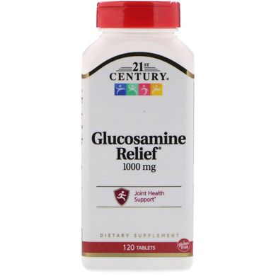 Глюкозамин 21st Century Glucosamine Relief 1000 mg 120 таб