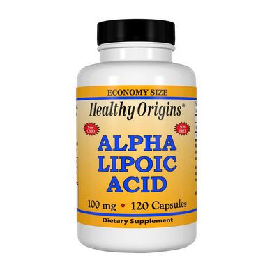 Альфа-ліпоєва кислота Healthy Origins Alpha Lipoic Acid 100 mg 120 капсул