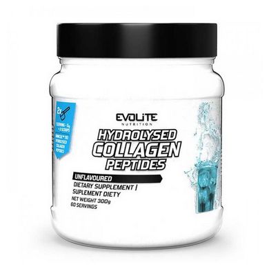 Гидролизованные пептиды коллагена Evolite Nutrition Hydrolyzed Collagen Peptides 300 г Unflavoured