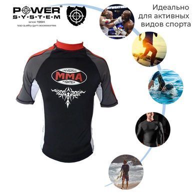 Рашгард для MMA Power System 004 Scorpio L Black/Red