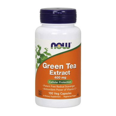 Экстракт зеленого чая Now Foods Green Tea Extract 100 капс