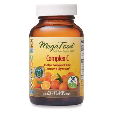 Комплекс витамина С, Complex C, MegaFood, 30 таблеток