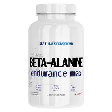 Бета аланин All Nutrition Beta Alanine Endurance Max 250 г без добавок