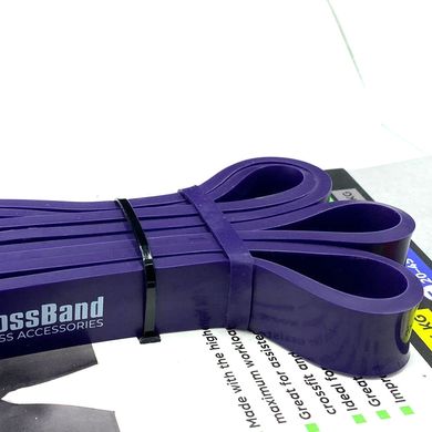 Резина для тренувань PowerPlay 4115 Level 2 (14-23 кг) Фіолетова