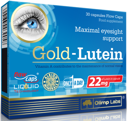 Лютеин Olimp Gold Lutein 30 капсул