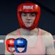 Боксерский шлем турнирный PowerPlay 3049 красный M