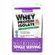 Сироватковий протеїн ізолят Bluebonnet Nutrition Whey Protein Isolate (8 пак) блюбонет полуниця