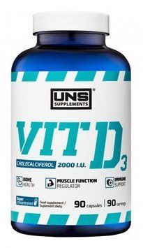 Вітамін Д3 UNS VIT D3 90 капсул