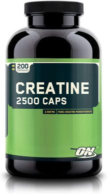 Креатин моногідрат Optimum Nutrition Creatine 2500 (200 капс)
