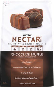 Сывороточный протеин изолят Syntrax Nectar (908 г) chocolate truffle
