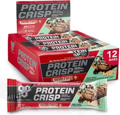 Протеиновые батончики BSN Protein Crisp Bars 12x56 грамм Mint Chocolate Chip