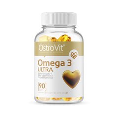 Омега 3 OstroVit Omega 3 Ultra 90 капсул