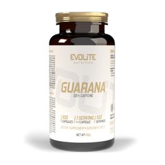 Гуарана Evolite Nutrition Guarana 22% Caffeine 100 вег. капсул