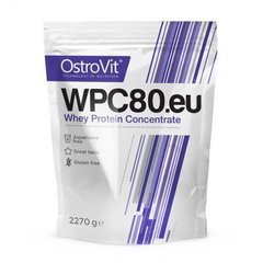 Сироватковий протеїн концентрат OstroVit Wpc 80 2270 грам Без смаку