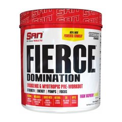 Передтренувальний комплекс SAN Fierce Domination (243,9 г) ragin raspberry lemonade