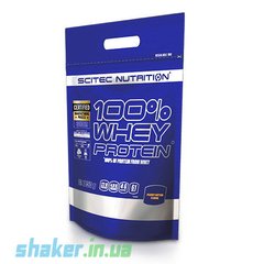 Сироватковий протеїн концентрат Scitec Nutrition 100% Whey Protein 1850 г chocolate