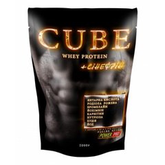 Сироватковий протеїн концентрат Power Pro CUBE Whey Protein (1 кг) куб Лісові ягоди