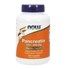 Панкреатин Now Foods Pancreatin (250 капс)