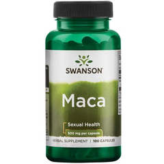 Экстракт MACA Swanson Maca 500 mg 100 капсул