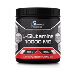 Глютамін Powerful Progress L-Glutamine 10000 mg 300 г