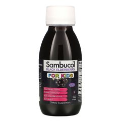 Сироп из черной бузины, для Детей, Sambucol, Ягодный Аромат, 230 мл (7,8 жидких унций)