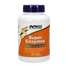 Ферменты энзимы Now Foods Super Enzymes (180 табс) нау фудс