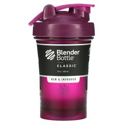Шейкер спортивний Blender Bottle Classic Loop Pro 590 мл Фіолетовий