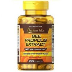 Екстракт бджолиного прополісу Puritan's Pride Bee Propolis Extract 500 mg 200 капсул