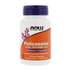 Полікосанол Now Foods Policosanol 10 mg (90 veg капс)