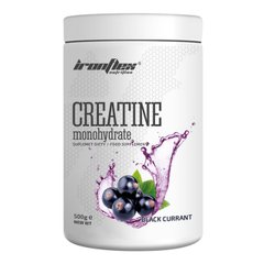 Креатин моногидрат IronFlex Creatine monohydrate 500 грамм Смородина