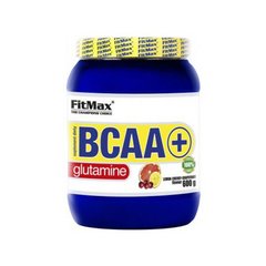 БЦАА з глютаміном FitMax BCAA + Glutamine 600г lemon-cherry-grapefruit