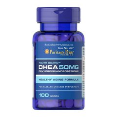 Дигидроэпиандростерон Puritan's Pride DHEA 50 mg 100 таблеток