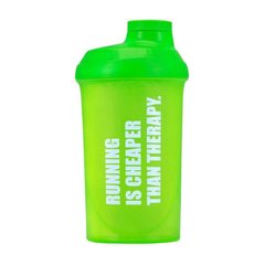 Шейкер спортивний Olimp Спортивний шейкер Shaker Wave "Running" (500 мл) green