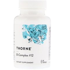 Б-Комплекс №12, B-Complex # 12, Thorne Research, 60 капсул
