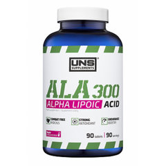 Альфа-ліпоєва кислота UNS ALA 300 90 таблеток
