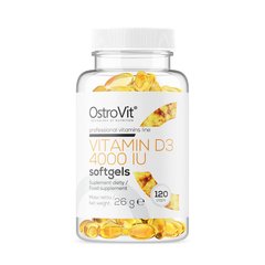Витамин Д3 OstroVit Vitamin D3 4000 IU 120 капсул