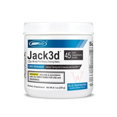Предтренировочный комплекс USP Labs Jack 3D (230 г) raspberry lemonade