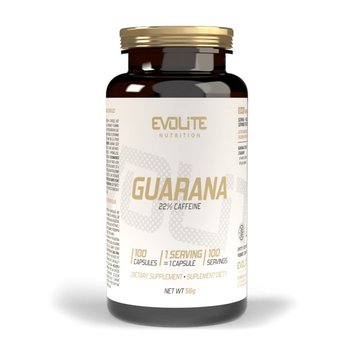 Гуарана Evolite Nutrition Guarana 22% Caffeine 100 вег. капсул