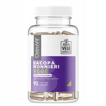 Бакопа Моньєрі OstroVit Bacopa Monnieri 90 вегетаріанських капсул