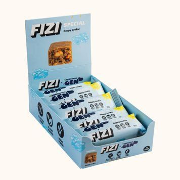 Протеїнові Батончики Fizi Fizi Protein Bar Special 10x45г Happy Cookies