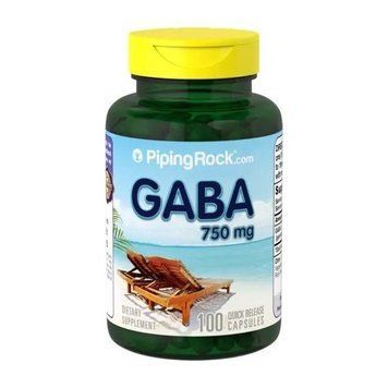 ГАМК Piping Rock GABA 100 капсул