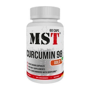 Куркумін MST Curcumin 98 Gold 60 капсул