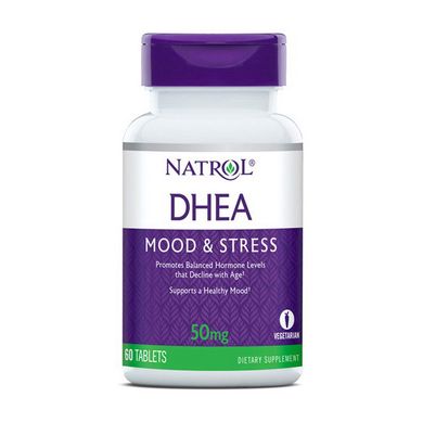 Дигидроэпиандростерон Natrol DHEA 25 mg 90 капсул