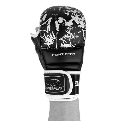 Перчатки для Karate PowerPlay 3092KRT Черно-белые S
