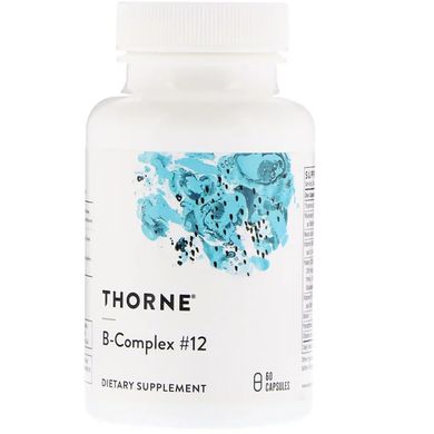 В-Комплекс №12, B-Complex #12, Thorne Research, 60 капсул