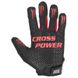 Рукавички для кроссфіт з довгим пальцем Power System Cross Power PS-2860 Black/Red XXL